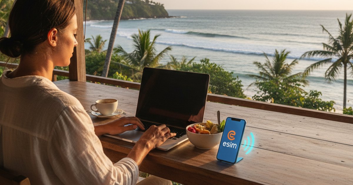 Unlimited data eSIM Bali - no data caps for streamers and digital nomads
